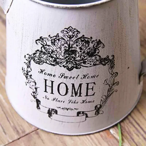 Metal Vintage Jug Rustic Pitcher, Mini French Flower Vase4