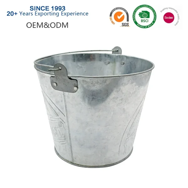 Wholesale Metal Beer Ice Buckets With Handle2