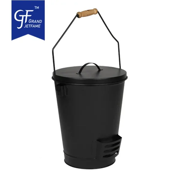 Wholesale Fireplace Tool Set Ash Bucket With Shovel Brush Cleaning1