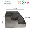 Wholesale Metal Desk Organizer Vintage Letter Holder Container4