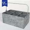Galvanized Rectangle Bottle Holder Wholesale2