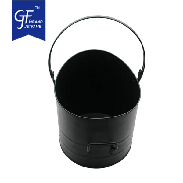 Wholesale Ash Bucket Pellet Bucket Coal Hod Bucket Fireplace Accessories4