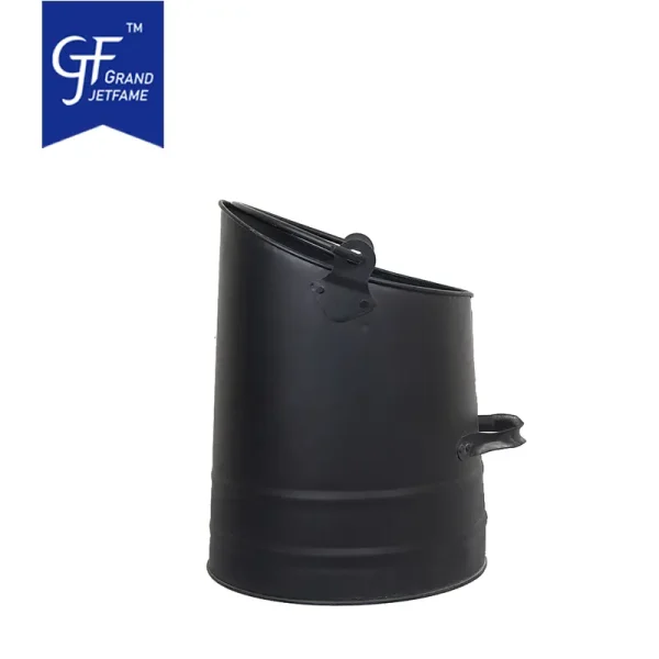 Ash Bucket Pellet Bucket Coal Hod Bucket for Fireplace2