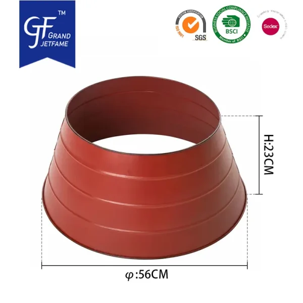 Wholesale Colourful Metal Christmas Tree Ring - Farmhouse Holiday Accent2