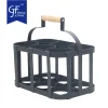 Metal 4/6-Bottle Wine Caddy Beer Bottle Carrier2