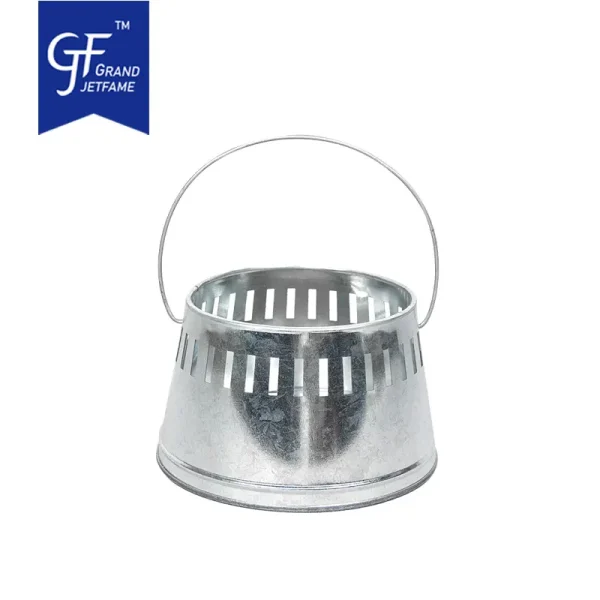 Metal Candle Holder Wholesale Lantern Wither Pattern Cutout Baby Showers