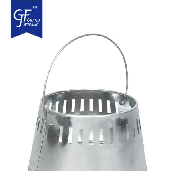 Metal Candle Holder Wholesale Lantern Wither Pattern Cutout Baby Showers4