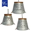 Wholesale Farmhouse Kitchen Hanging Pendant Light Rustic Colander For Lamp Shadeome2