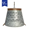 Wholesale Farmhouse Kitchen Hanging Pendant Light Rustic Colander For Lamp Shadeome3