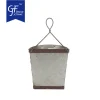 Galvanized Metal Wall Planter Olive Bucket Hanging Wall Vase Planter3