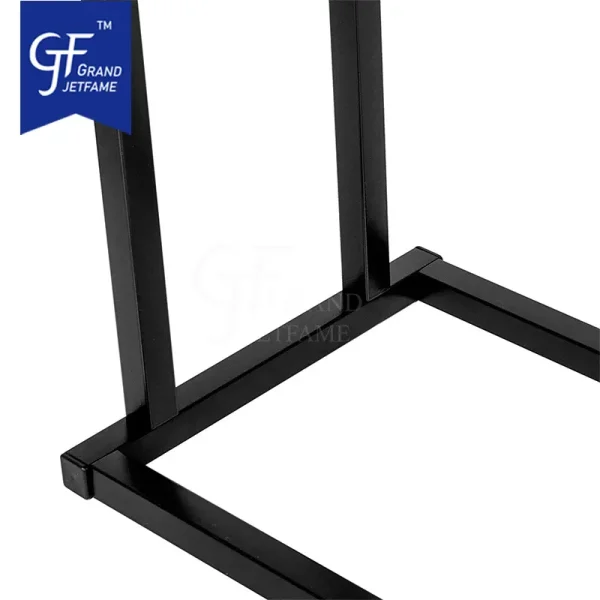 Metal 2-Tier Freestanding Towel Holder Rack2