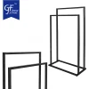 Metal 2-Tier Freestanding Towel Holder Rack3