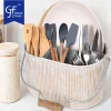 Galvanized kitchen holder Utensil storage Kitchen countertop caddy2