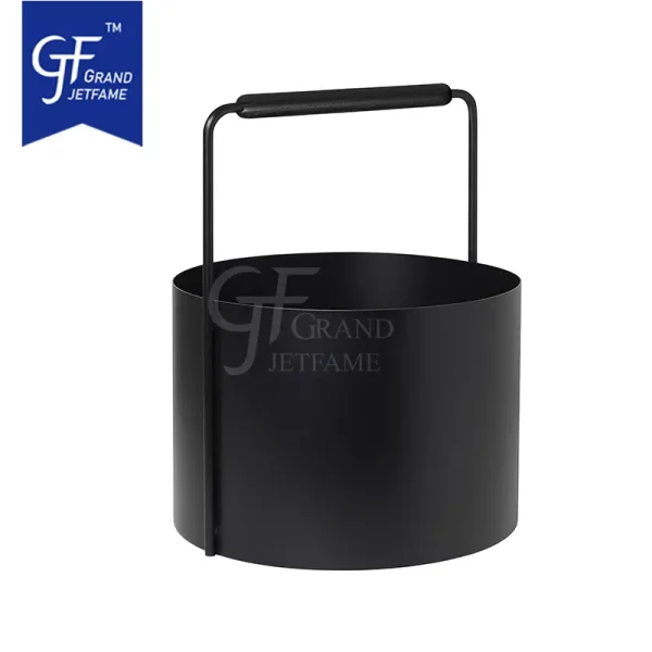 Metal Firewood Holder for Indoor and Outdoor