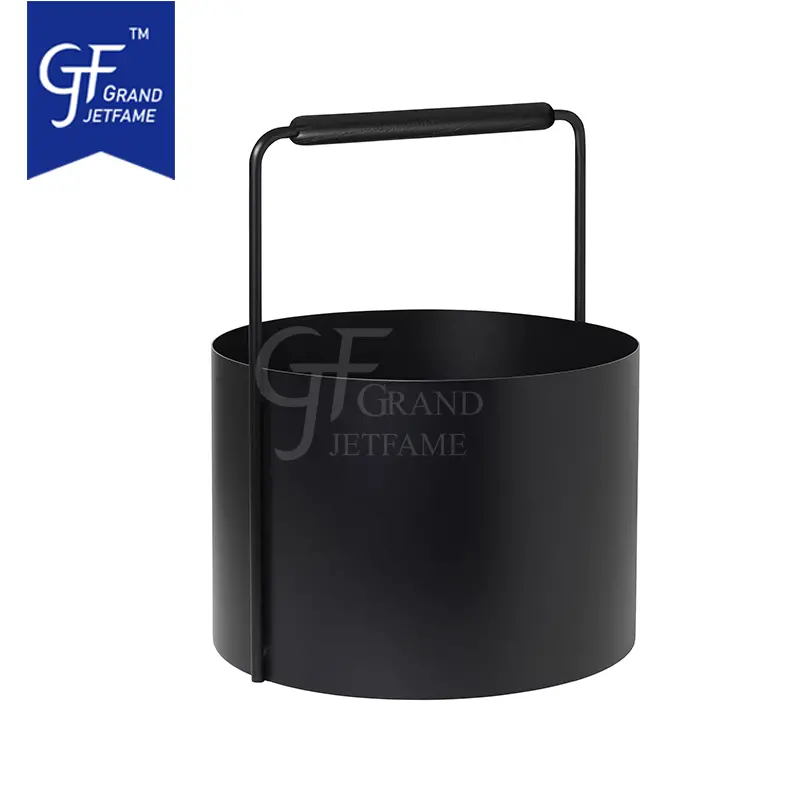 Metal Firewood Holder for Indoor and Outdoor