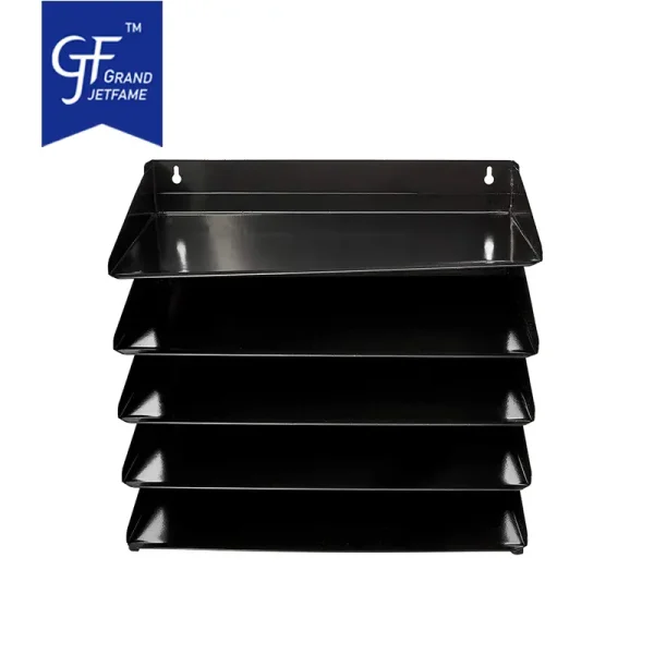 Galvanized Document Letter Tray Organizer Magazine Holder Wholesale3
