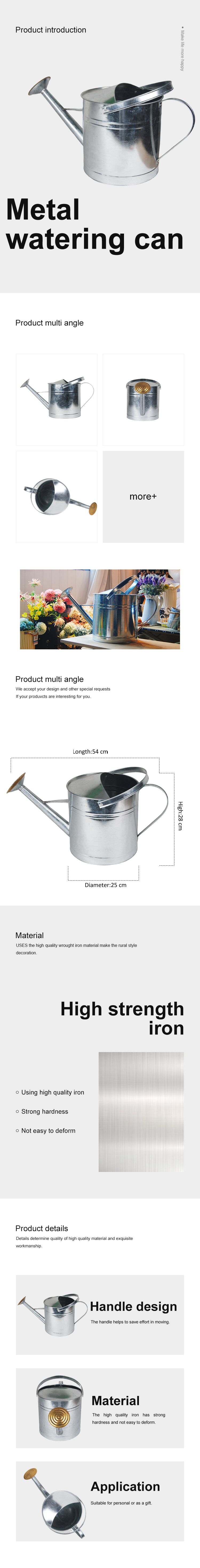 Watering can Metal Watering Can for gardening
