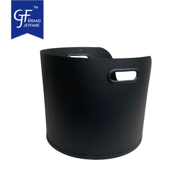Metal Firewood Bucket Iron Coal Bucket Metal Firewood Holder Wholesale2